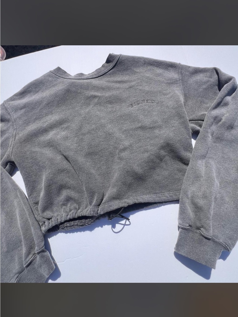 BDG Jeans Cropped adjustable Crewneck